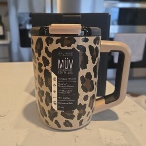 New! Brumate Leopard Latte MUV 15oz